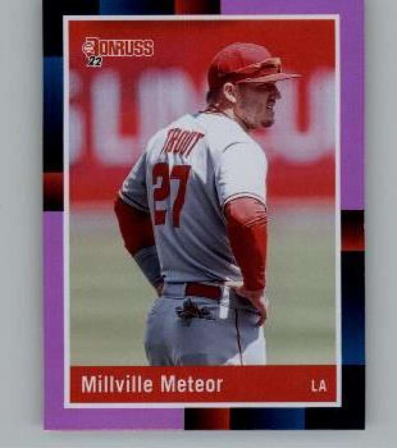 2022 Donruss  Retro 1988 Variations Holo Pink