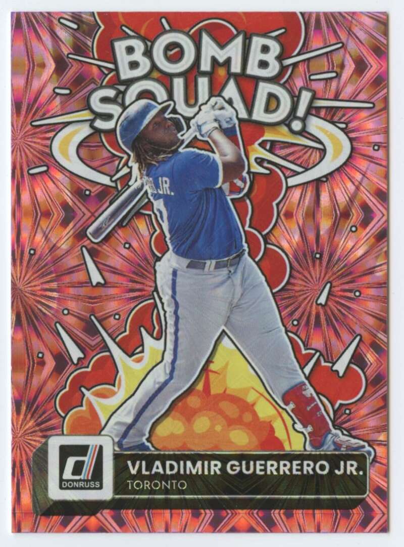 2022 Donruss  Bomb Squad Pink Fireworks