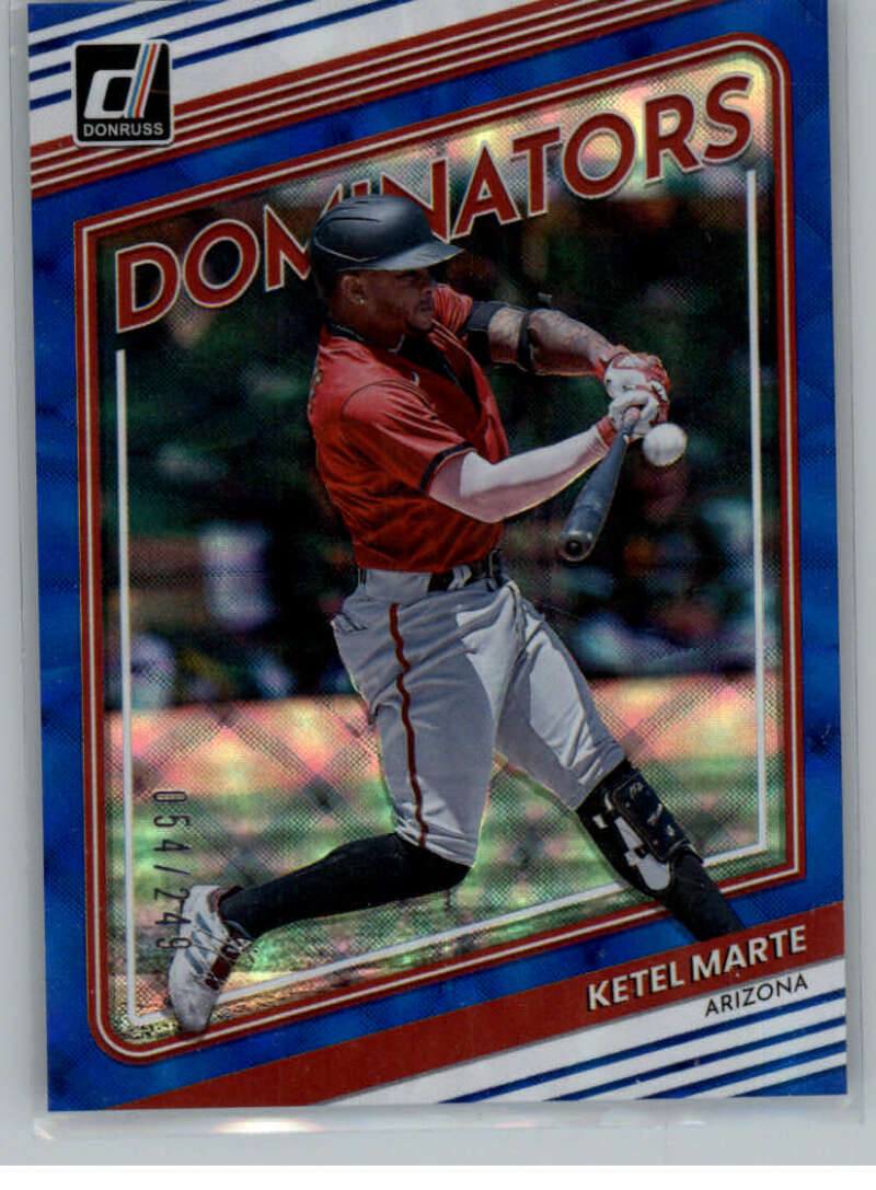 2022 Donruss  Dominators Blue