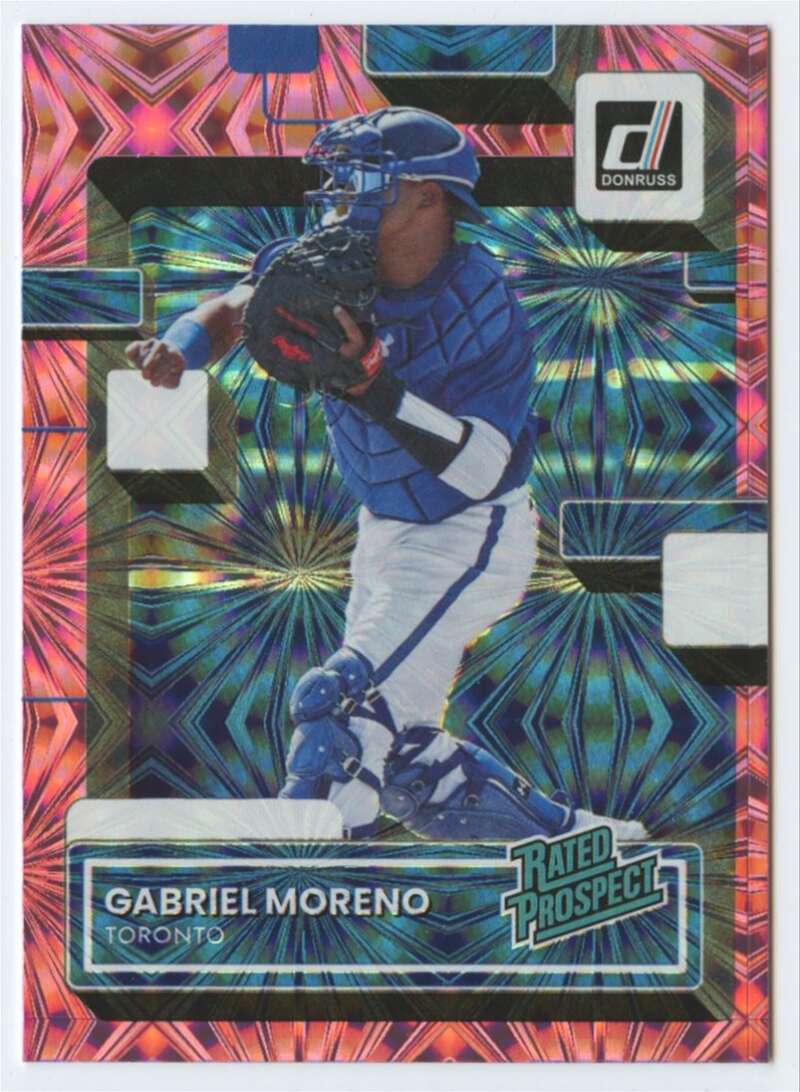 2022 Donruss  Rated Prospects Pink Fireworks