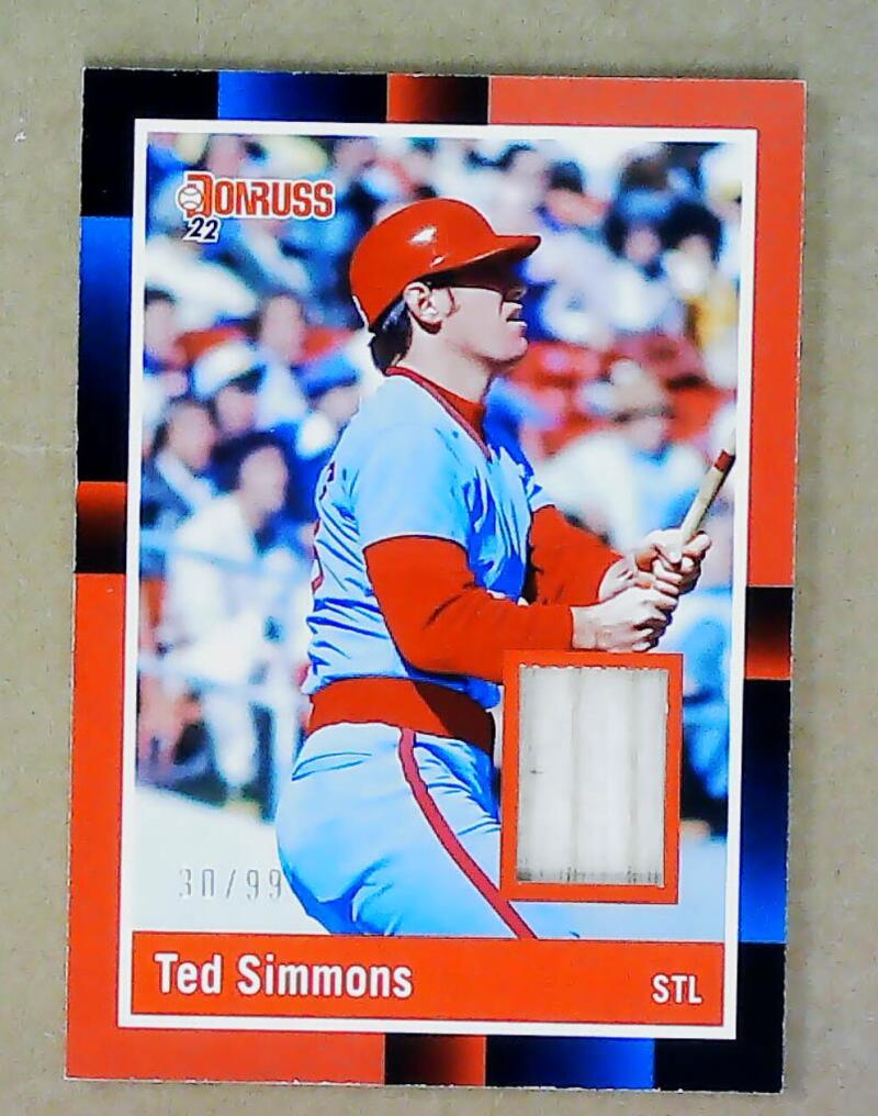 2022 Donruss  Retro 1988 Materials Red