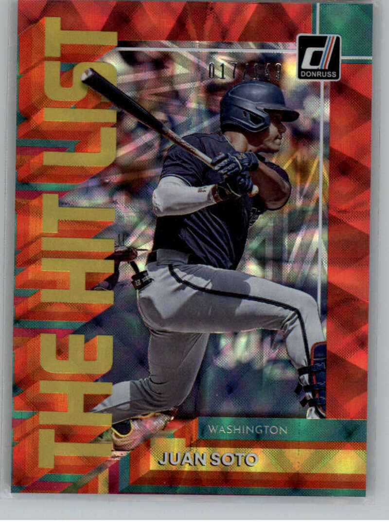 2022 Donruss  The Hit List Red