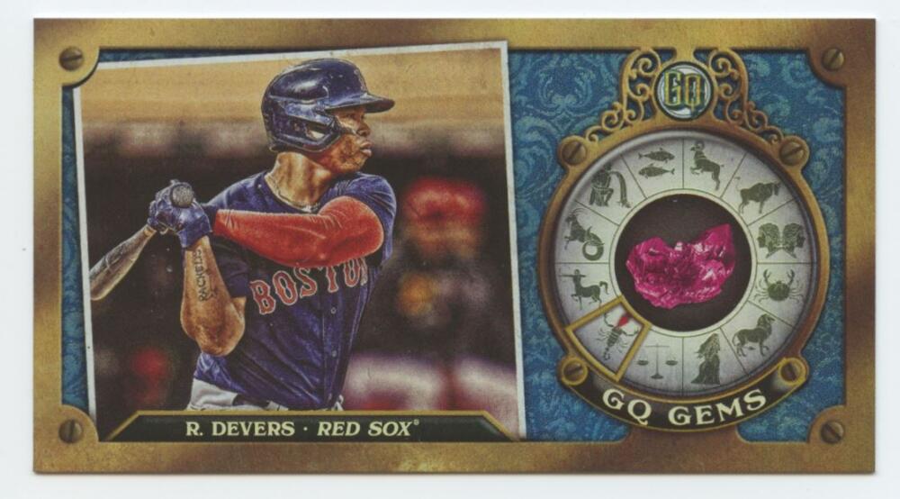 2022 Topps Gypsy Queen Gems Minis Indigo Foil