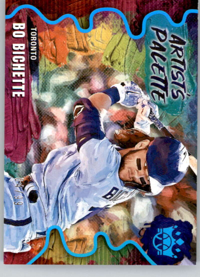 2022 Panini Diamond Kings Artist's Palette Holo Blue