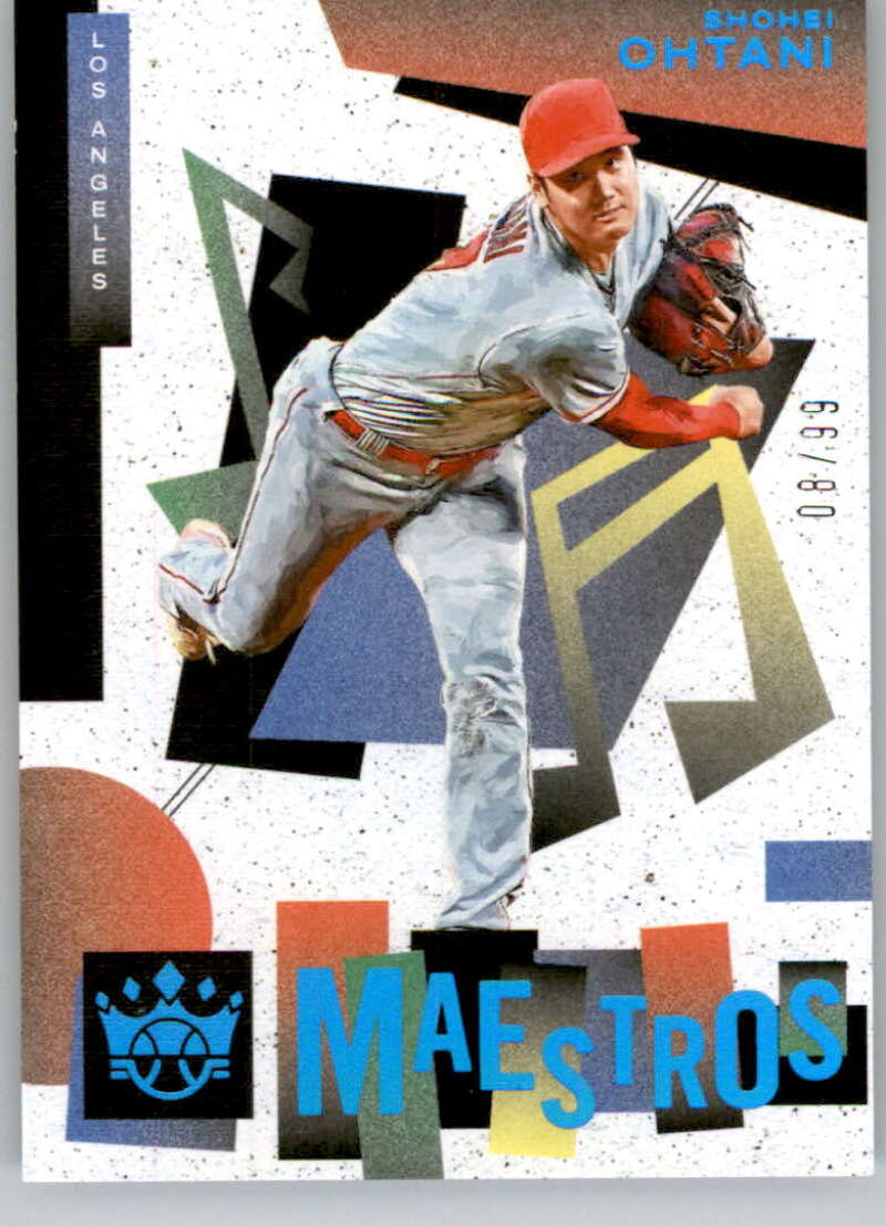 2022 Panini Diamond Kings Maestros Holo Blue