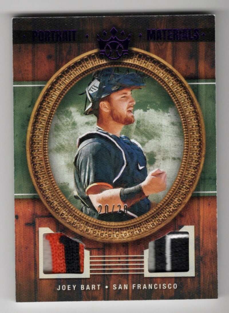 2022 Panini Diamond Kings Portrait Materials Purple