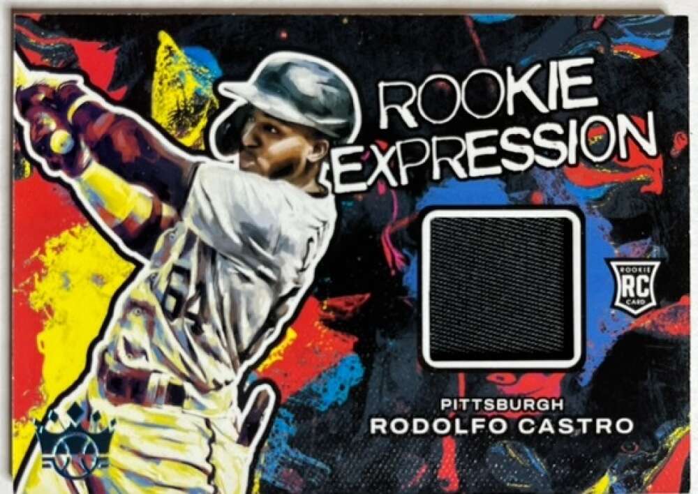 2022 Panini Diamond Kings Rookie Expression Holo Platinum Blue