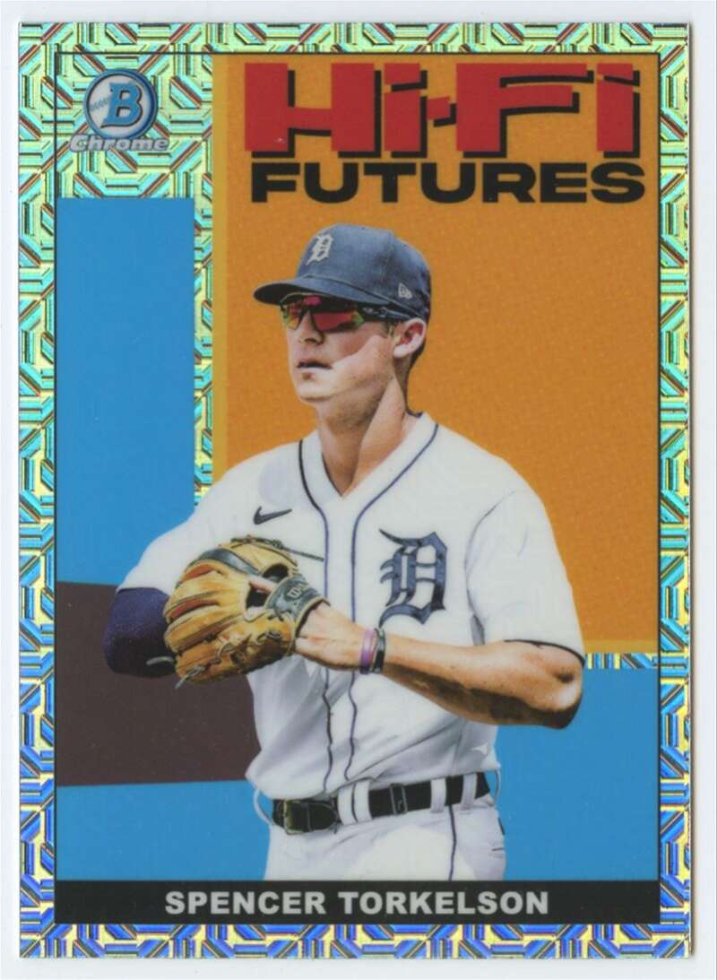 2022 Bowman Chrome Mega Box Mojo Hi-Fi Futures Refractor