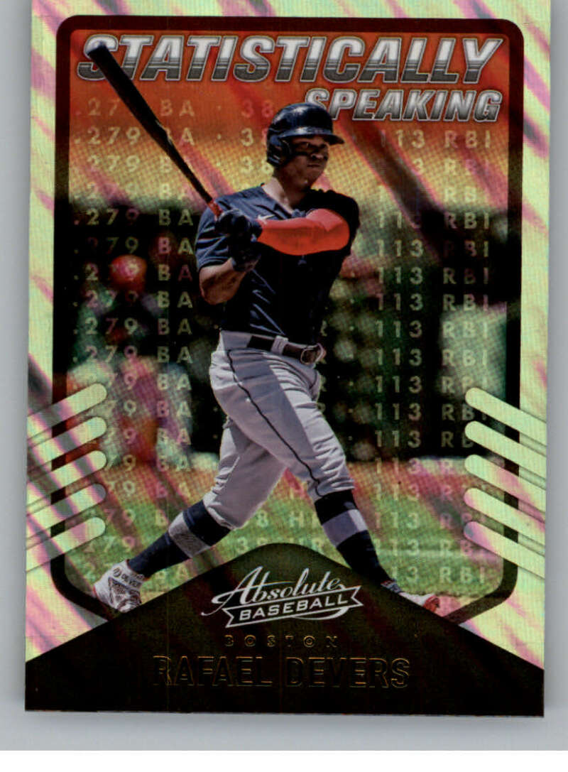 2022 Panini Absolute Statistically Speaking Retail Lava Baseball