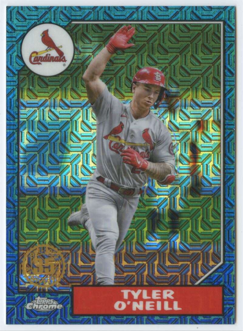 2022 Topps Chrome Silver Pack Series 2 Mojo Refractor Blue