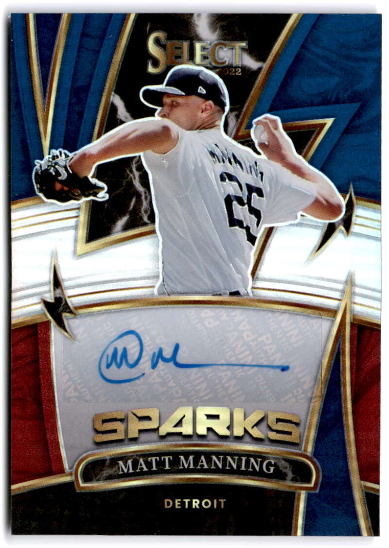 2022 Panini Select Sparks Signatures Tri-Color