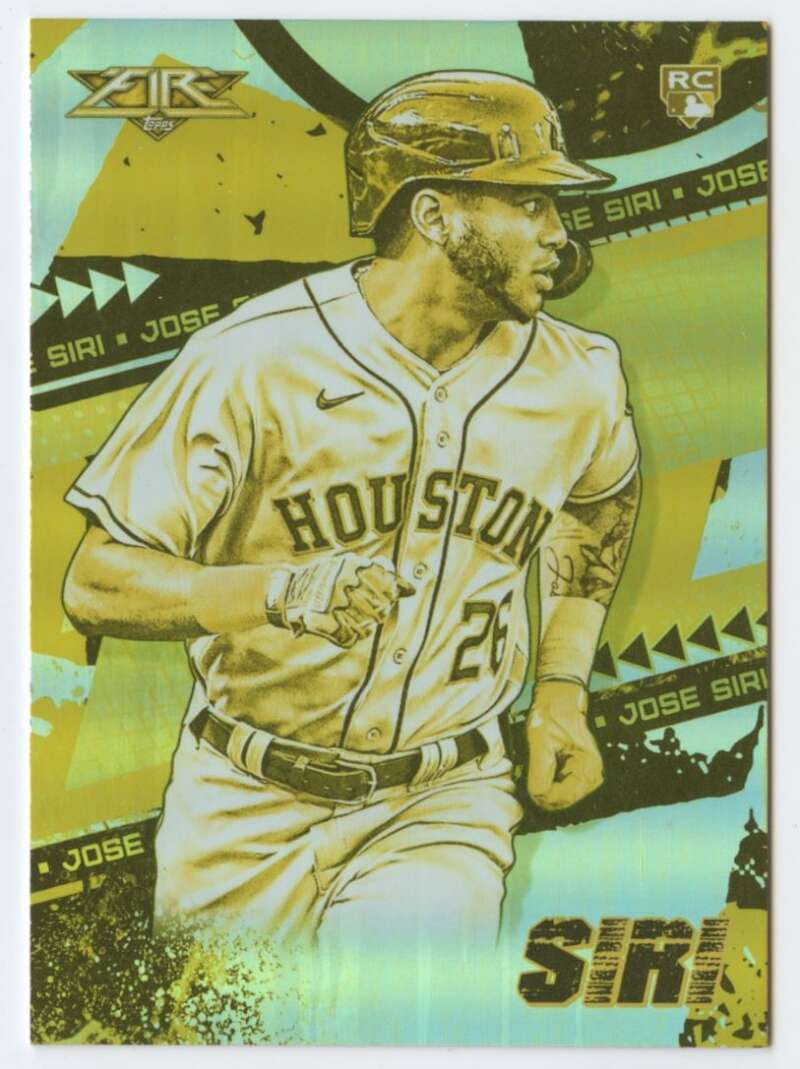 2022 Topps Fire Gold Minted