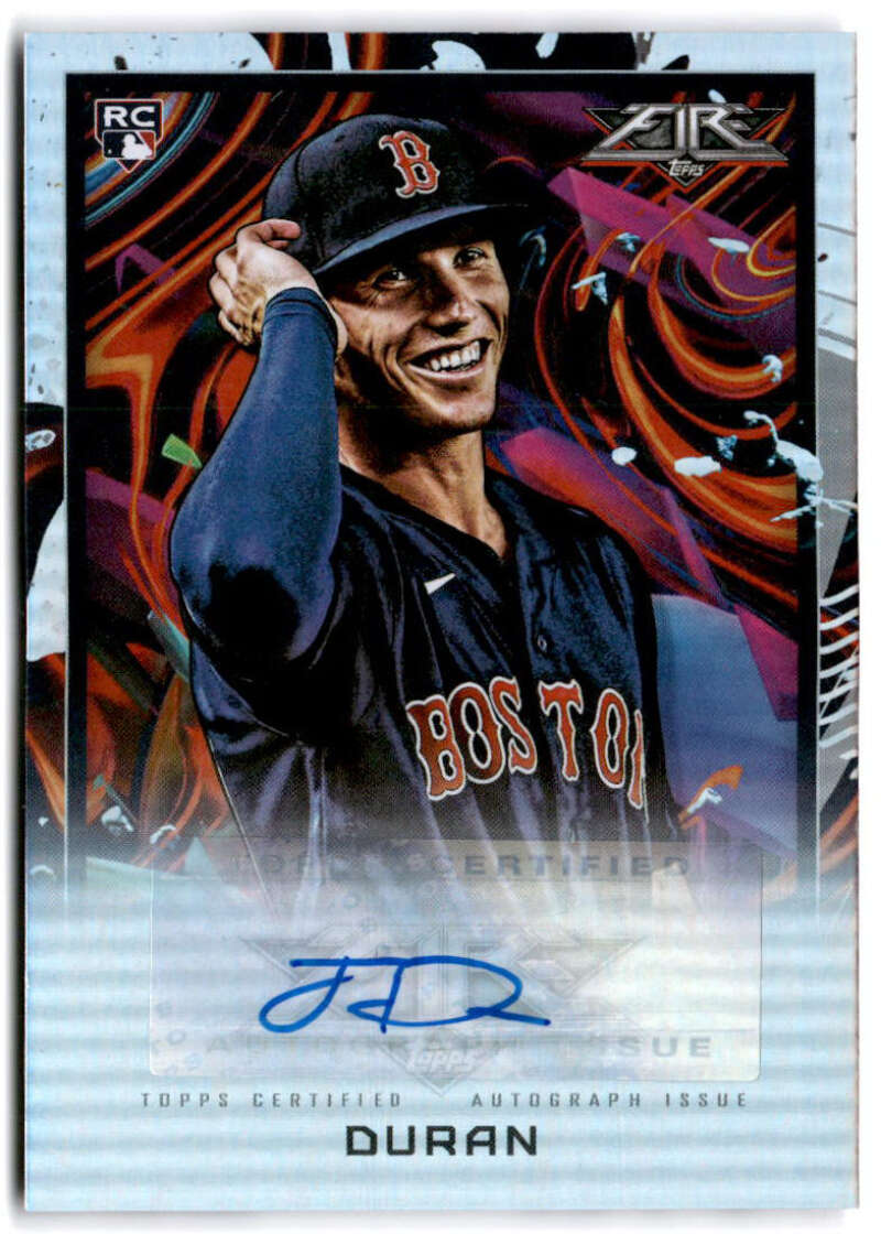 2022 Topps Fire Autographs