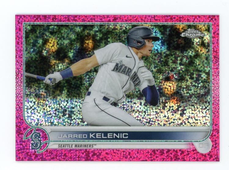 2022 Topps Chrome Refractor Magenta Speckle