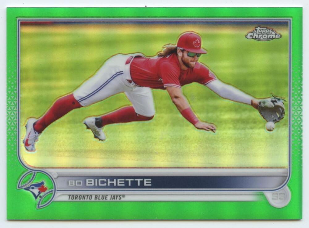 2022 Topps Chrome Refractor Green