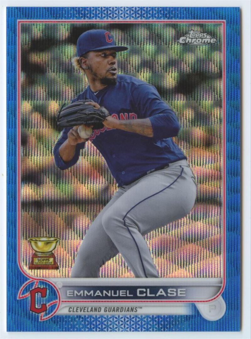 2022 Topps Chrome Refractor Blue Wave