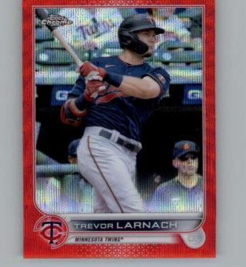 2022 Topps Chrome Refractor Red Wave