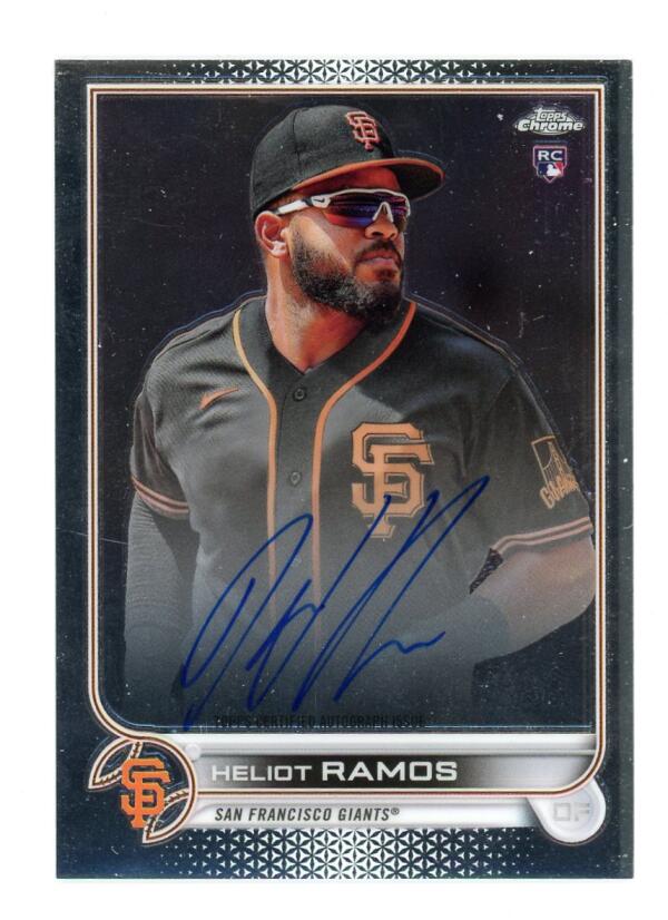 2022 Topps Chrome Rookie Autograph