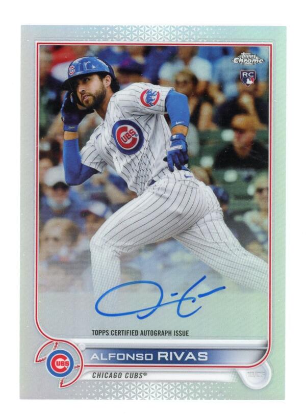 2022 Topps Chrome Rookie Autograph Refractor