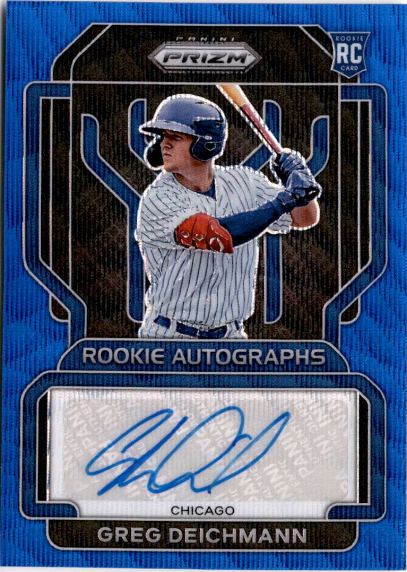 2022 Panini Prizm Rookie Autographs Blue Wave Prizm