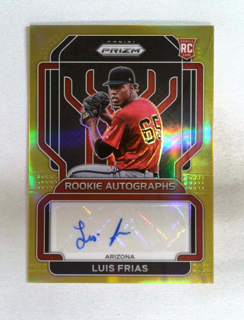 2022 Panini Prizm Rookie Autographs Gold Prizm