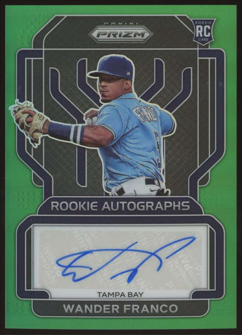 2022 Panini Prizm Rookie Autographs Green Prizm