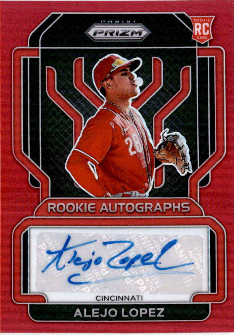 2022 Panini Prizm Rookie Autographs Red Prizm