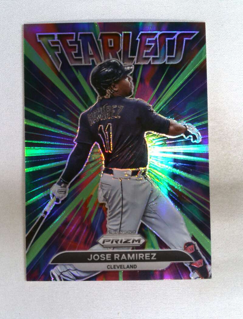 2022 Panini Prizm Fearless Lime Green Prizm