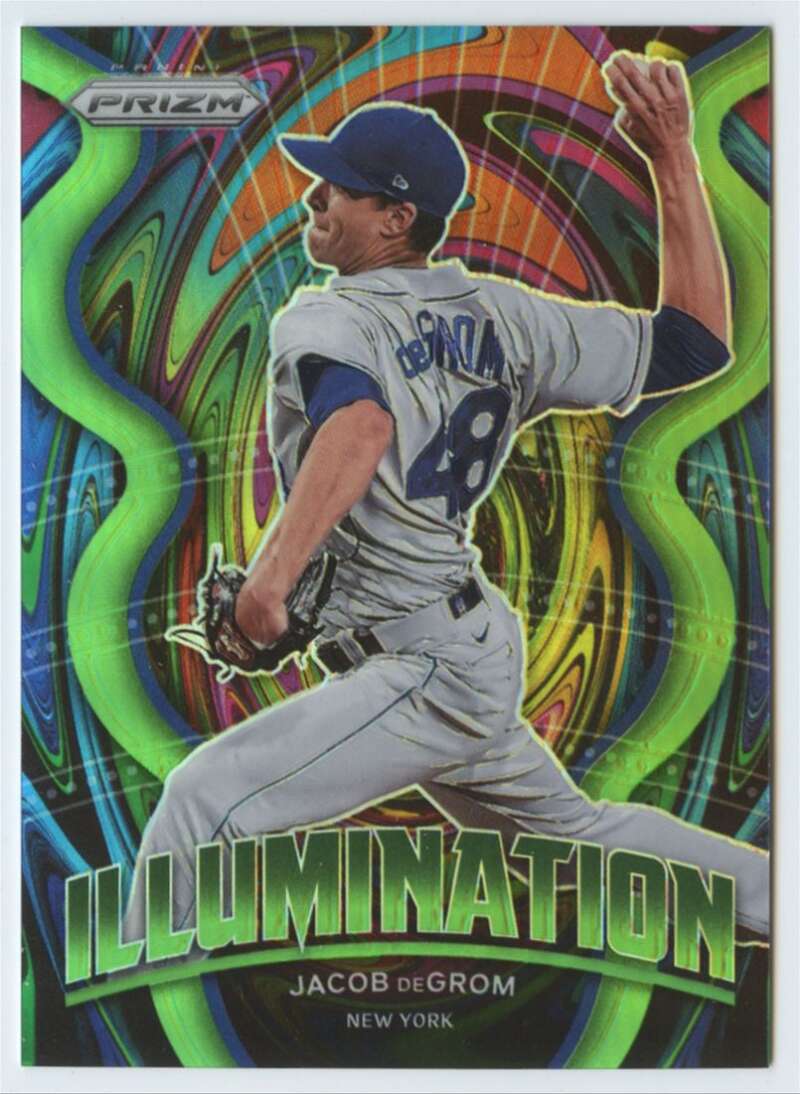 2022 Panini Prizm Illumination Lime Green Prizm