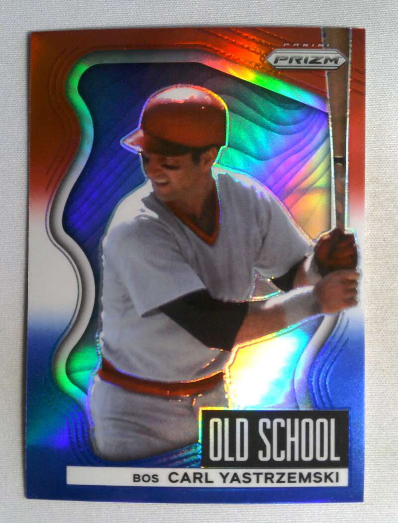 2022 Panini Prizm Old School Red White and Blue Prizm