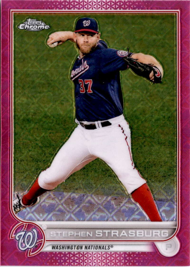 2022 Topps Chrome Logofractor Edition Pink