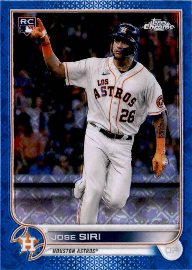 2022 Topps Chrome Logofractor Edition Blue