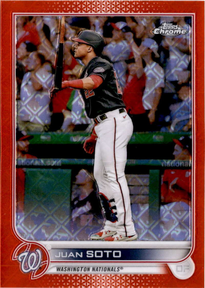 2022 Topps Chrome Logofractor Edition Orange