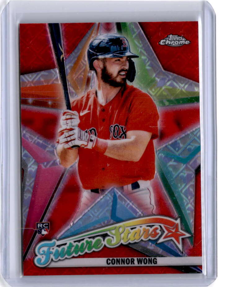 2022 Topps Chrome Logofractor Edition Future Stars Red