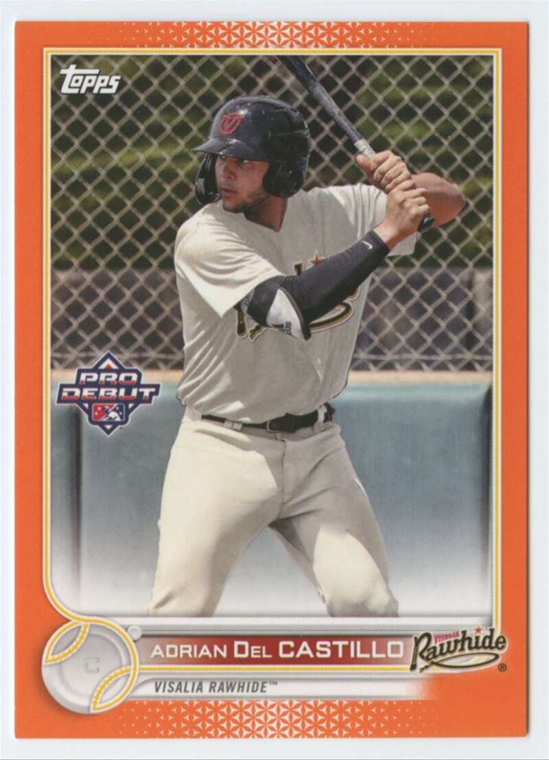 2022 Topps Pro Debut Orange