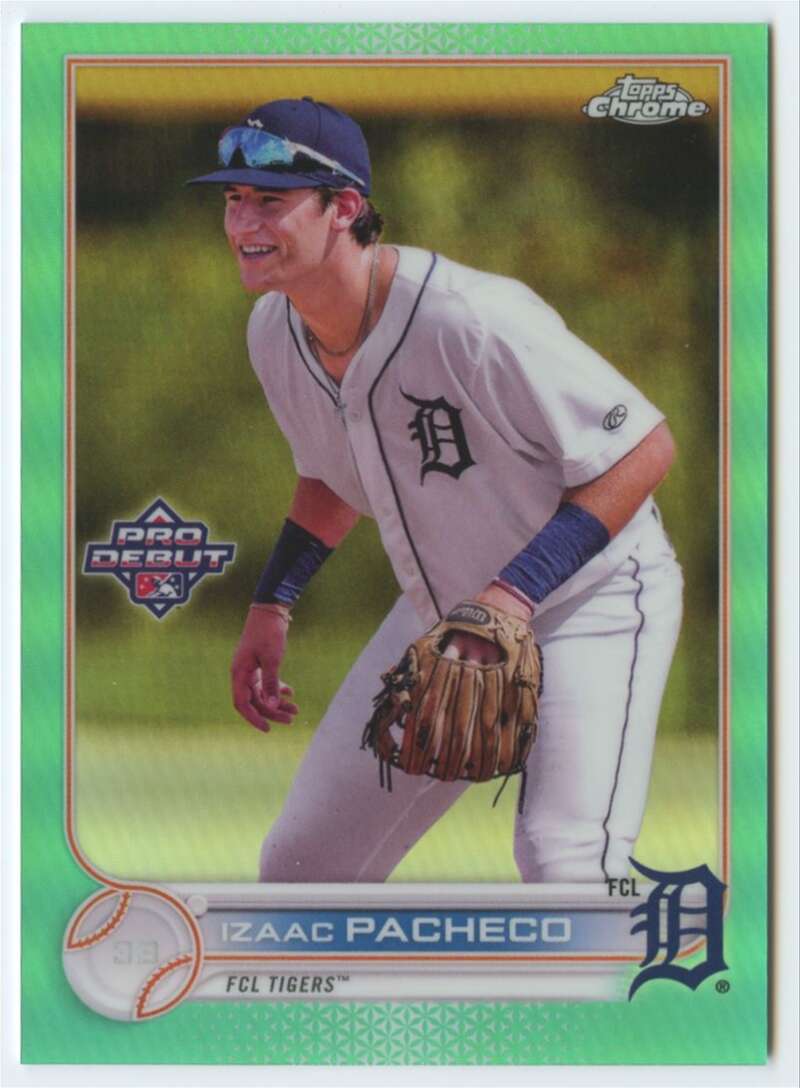 2022 Topps Pro Debut Chrome Refractor Aqua