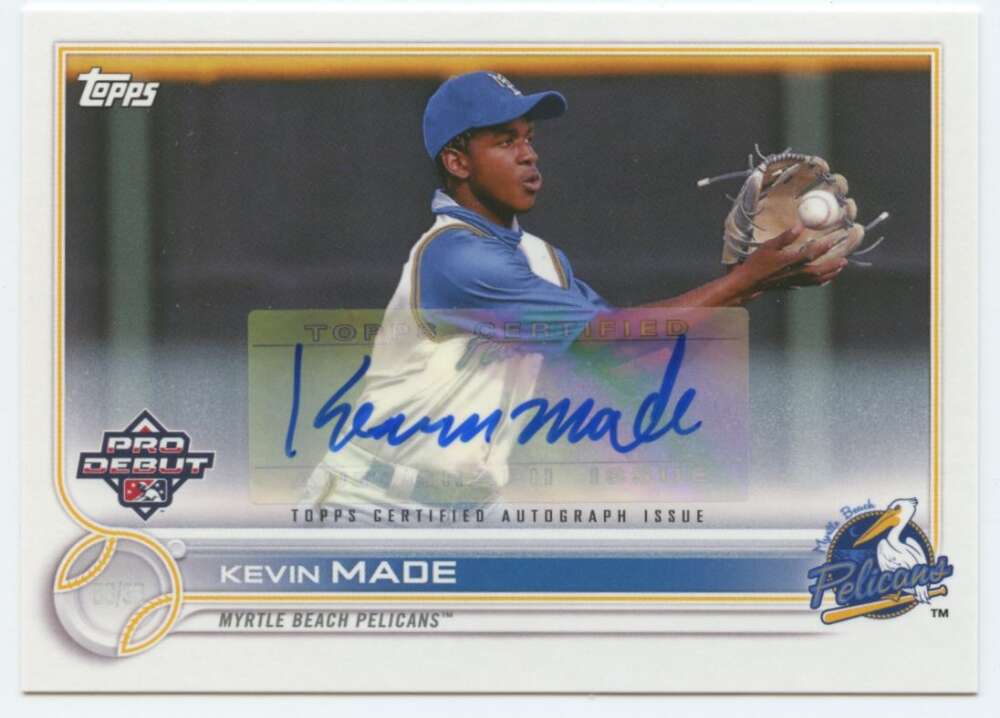 2022 Topps Pro Debut Autographs