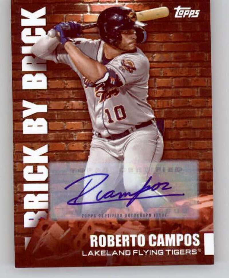 2022 Topps Pro Debut Brick by Brick Autographs