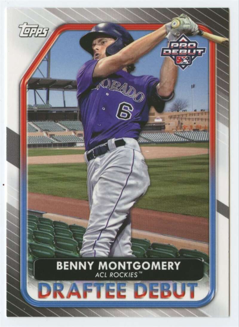 2022 Topps Pro Debut Draftee Debut