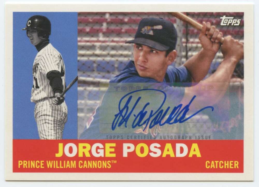 2022 Topps Pro Debut MiLB Legends Autographs