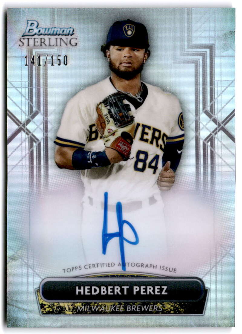 2022 Bowman Sterling Prospect Refractor Autograph