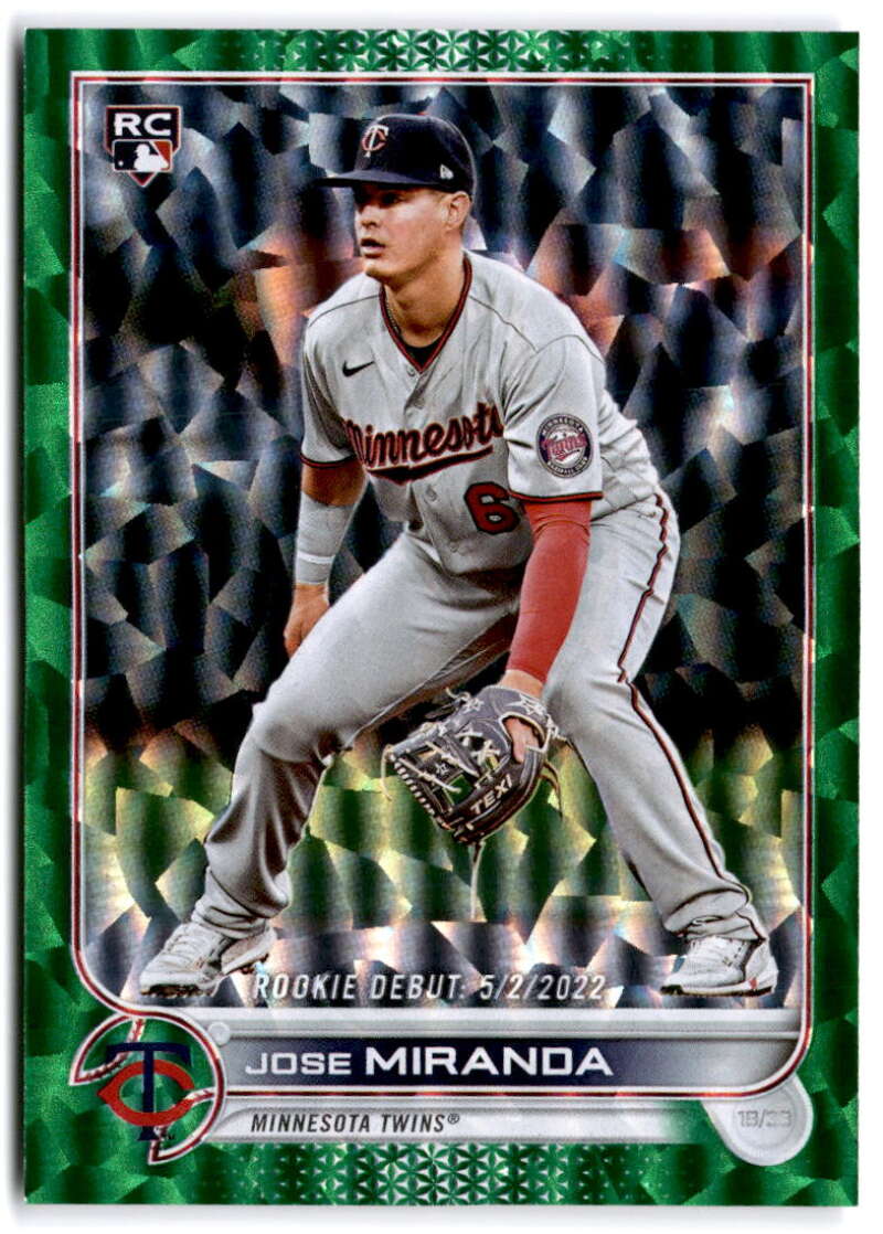 2022 Topps Update Green Foil