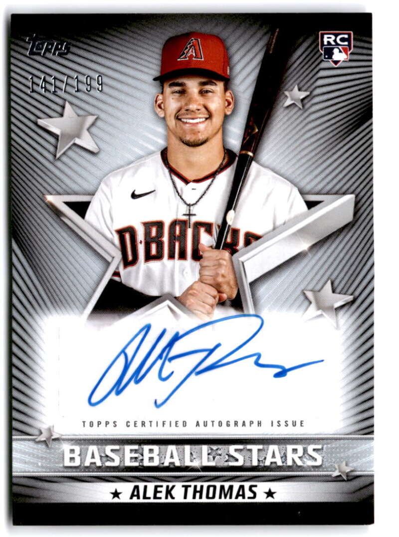 2022 Topps Update Baseball Stars Autographs Black