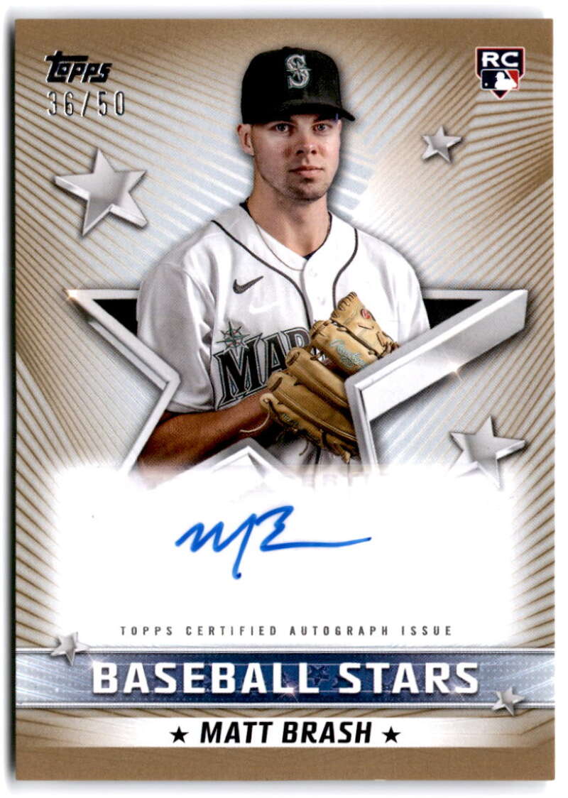 2022 Topps Update Baseball Stars Autographs Gold