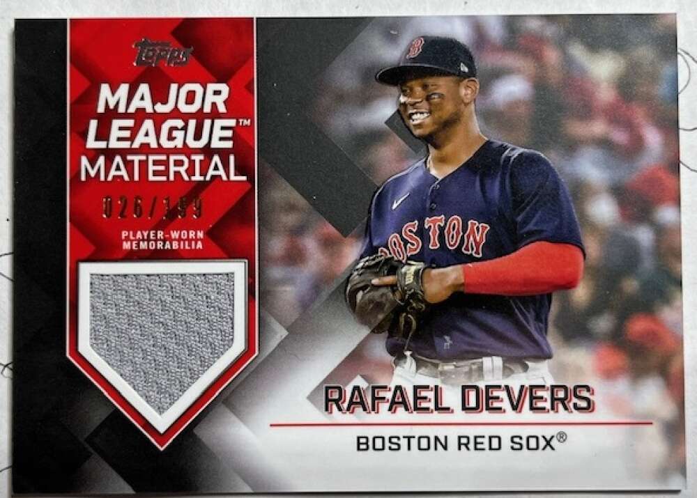 2022 Topps Update Major League Material Relics Black