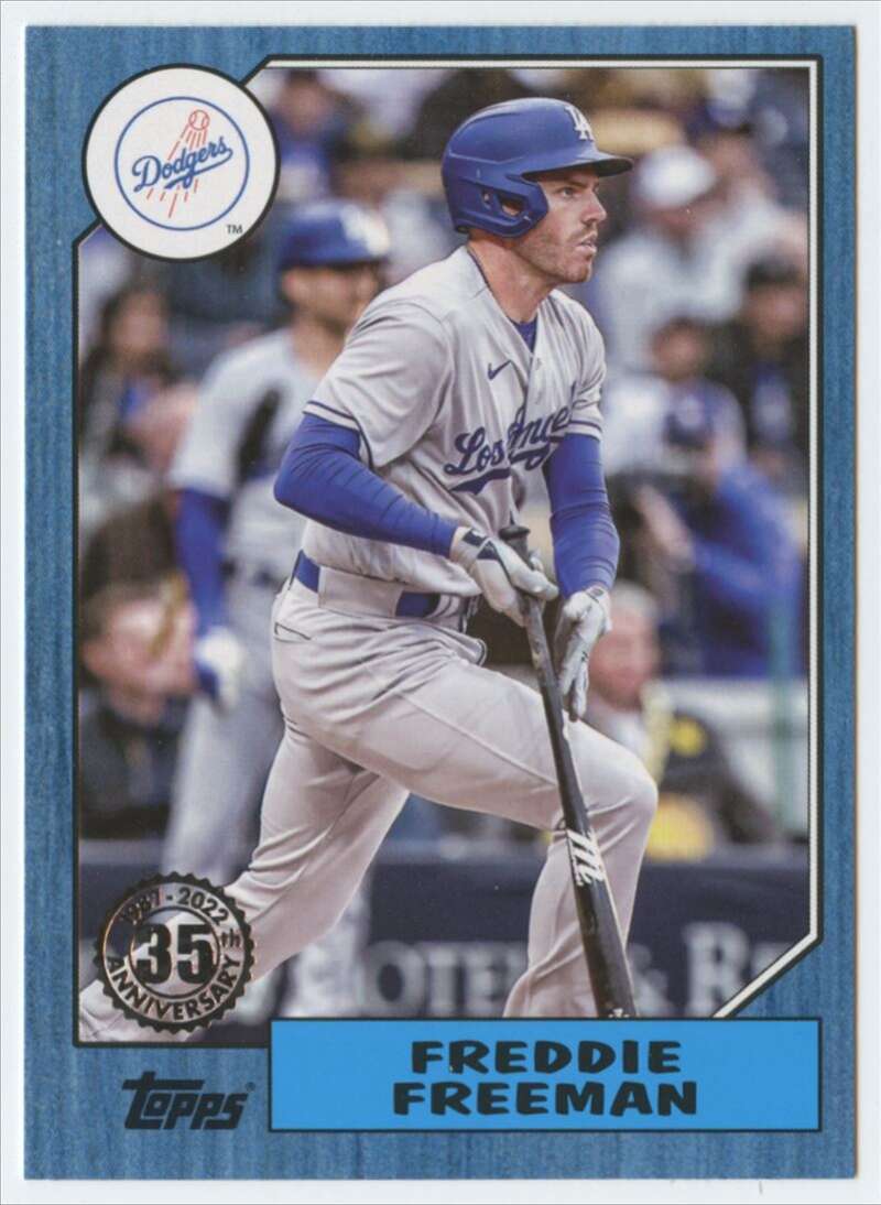 2022 Topps Update 1987 Baseball Blue