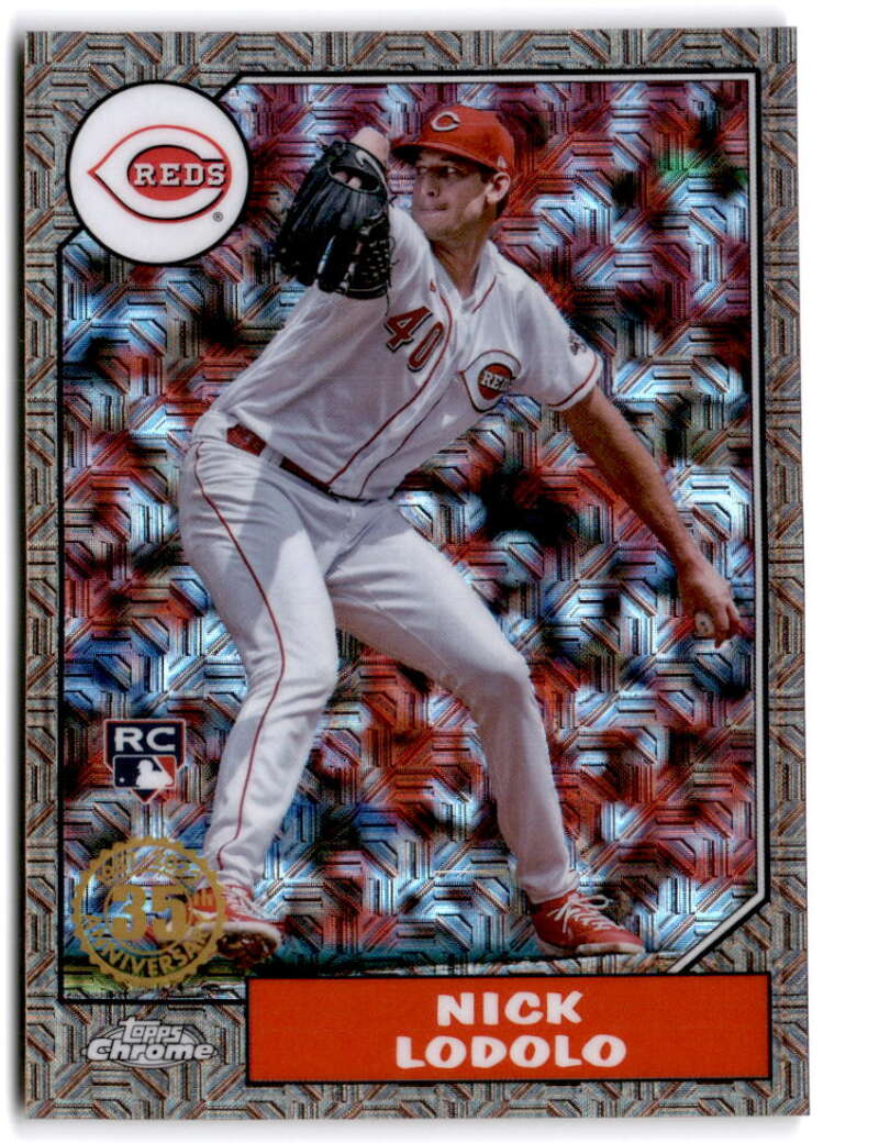 2022 Topps Update Chrome Silver Packs Mojo Orange