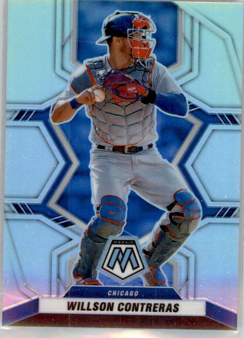 2022 Panini Mosaic Silver Prizm Baseball Checklist New & Vintage