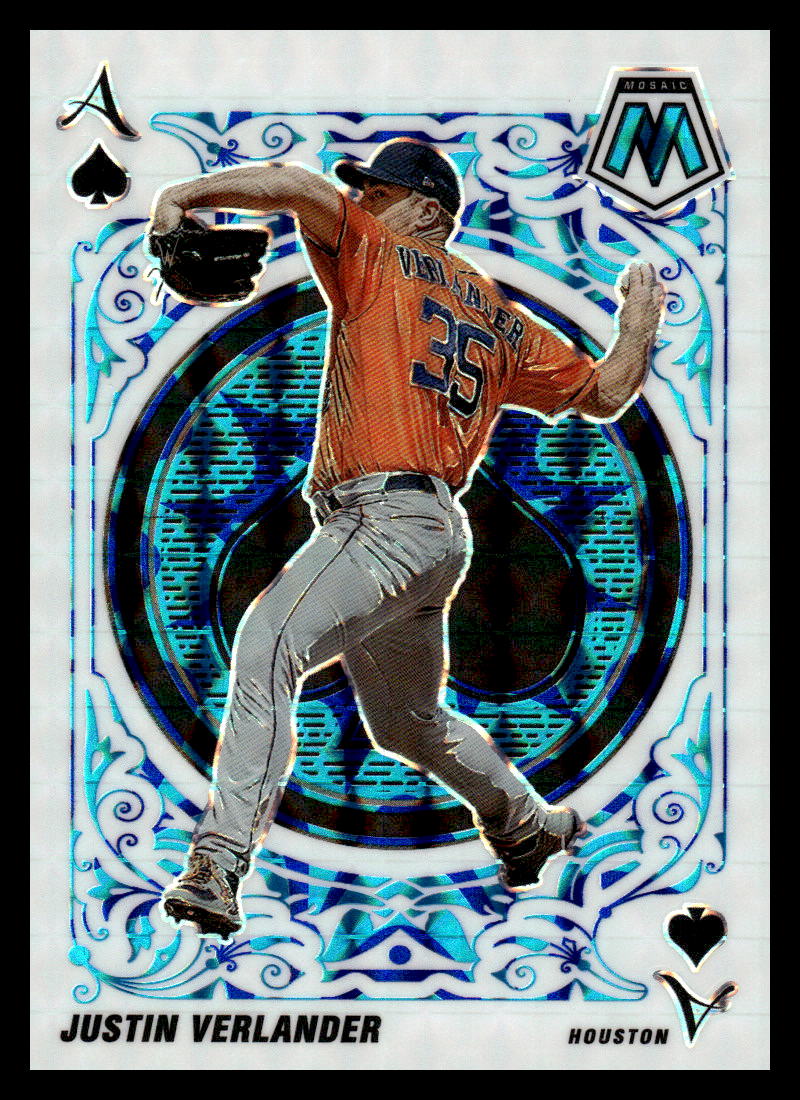 2022 Panini Mosaic Aces Mosaic Reactive Blue