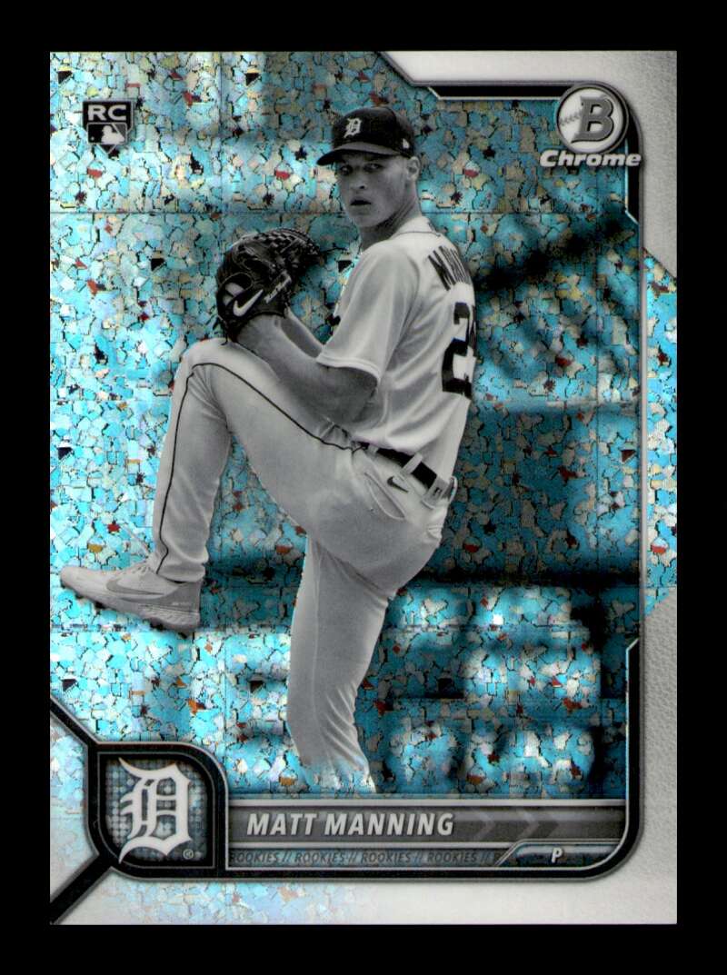 2022 Bowman Chrome Refractor B/W Mini-Diamond